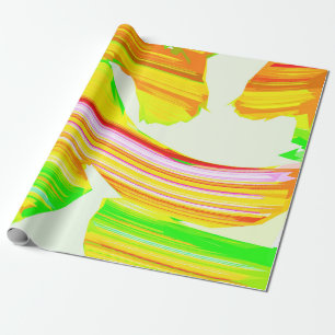 Pinsel Geschenkpapier