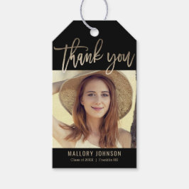 Pinsel Glimme EDITABLE COLOR Abschluss Gefallen Ta Geschenkanhänger