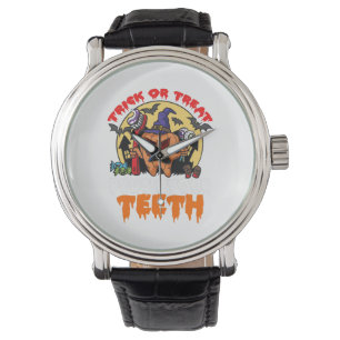 Pinsel Ihre Zähne Funny Dental Hygienist Puff Armbanduhr