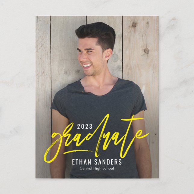 Pinsel Markieren Editable Color Abschluss Postkart Postkarte (Vorderseite)