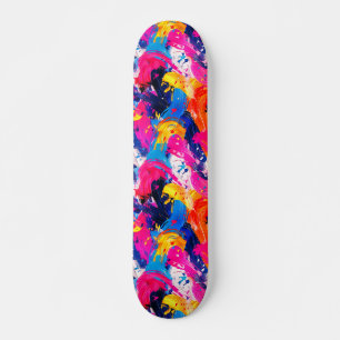 Pinsel-Motiv Skateboard