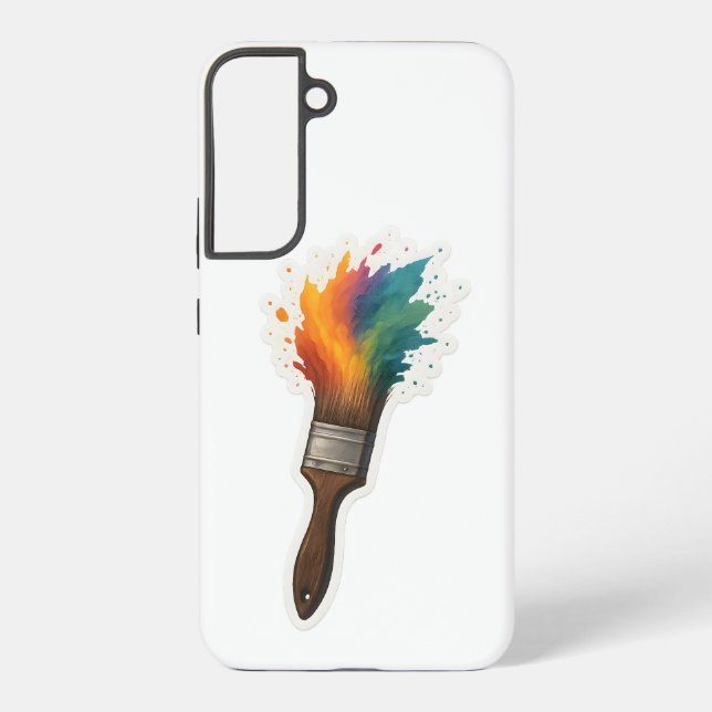 Pinsel Samsung Galaxy Hülle (Rückseite)