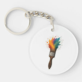 Pinsel Schlüsselanhänger