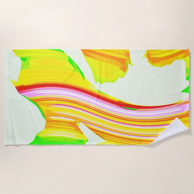 Pinsel Strandtuch (Vorderseite)