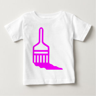 Pinsel-Symbol Baby T-shirt