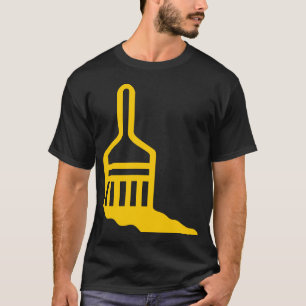 Pinsel-Symbol T-Shirt