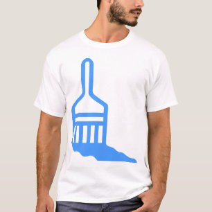 Pinsel-Symbol T-Shirt