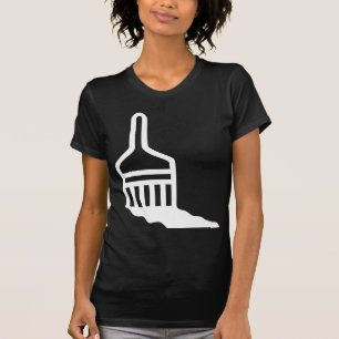 Pinsel-Symbol T-Shirt