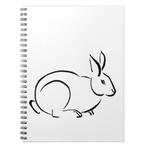 Pinselkaninchen Notizblock