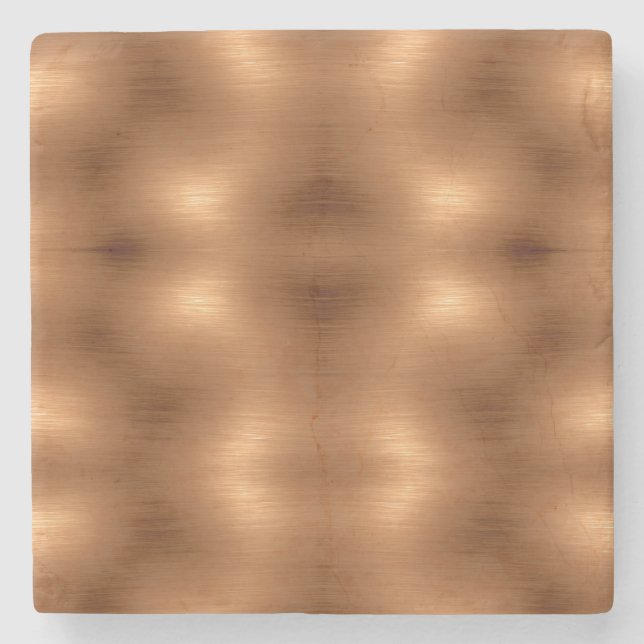 Pinselkopferschau Steinuntersetzer (Vorderseite)