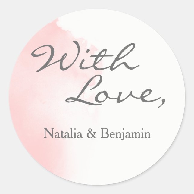 Pinselpinke Aufkleber für Pinselstrich (Vorderseite)