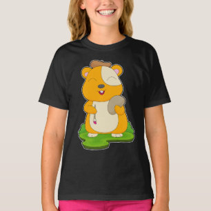 Pinselpinsel aus Hamster T-Shirt