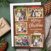 Pinselschrift Frohe Weihnachtsholzkunstband