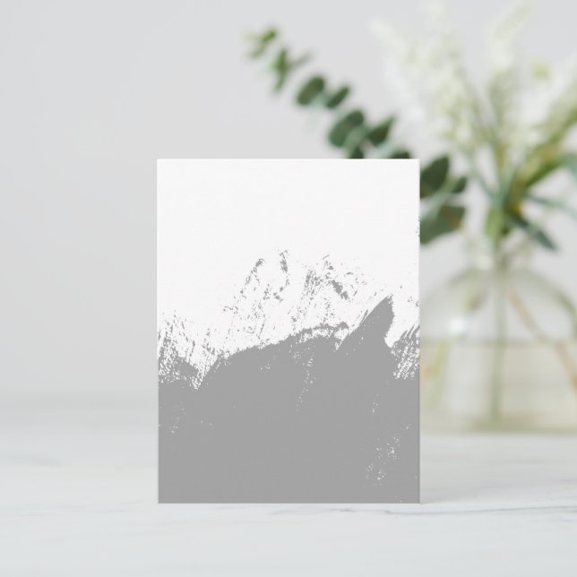 Pinselstrich 11 postkarte (Stehend Vorderseite)