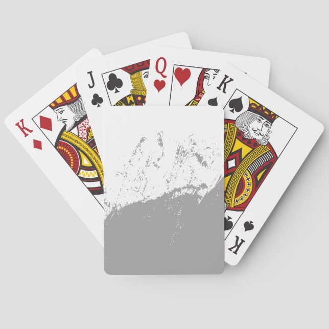 Pinselstrich 11 spielkarten (Rückseite)