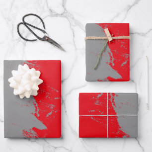 Pinselstrich 12 geschenkpapier set