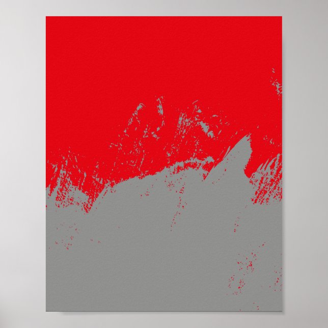 Pinselstrich 12 poster (Vorne)