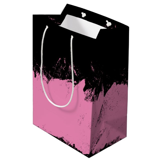 Pinselstrich 4 mittlere geschenktüte (Rückseite Schrägansicht)