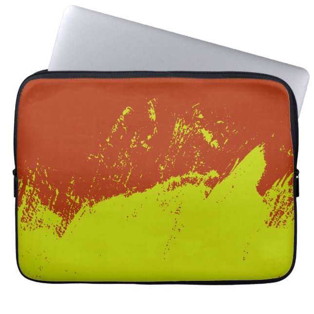 Pinselstrich 6 laptopschutzhülle (Vorderseite)