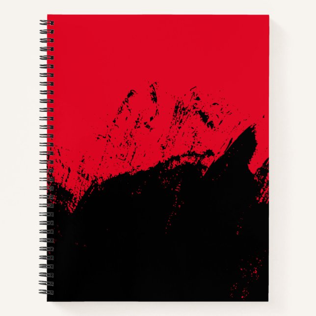 Pinselstrich 9 notizbuch (Vorderseite)