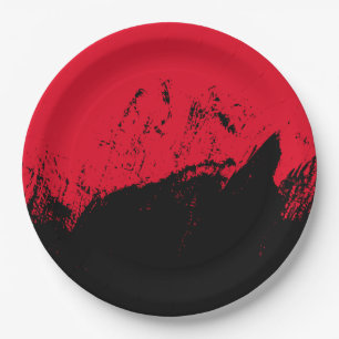 Pinselstrich 9 pappteller