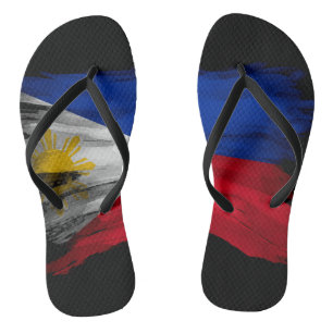 Pinselstrich der Philippinen, Nationalflagge Flip Flops