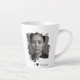Pinselstrich-Design für Ihr Bild und Ihren Text Milchtasse
