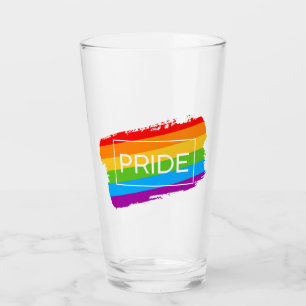 Pinselstrich Glas