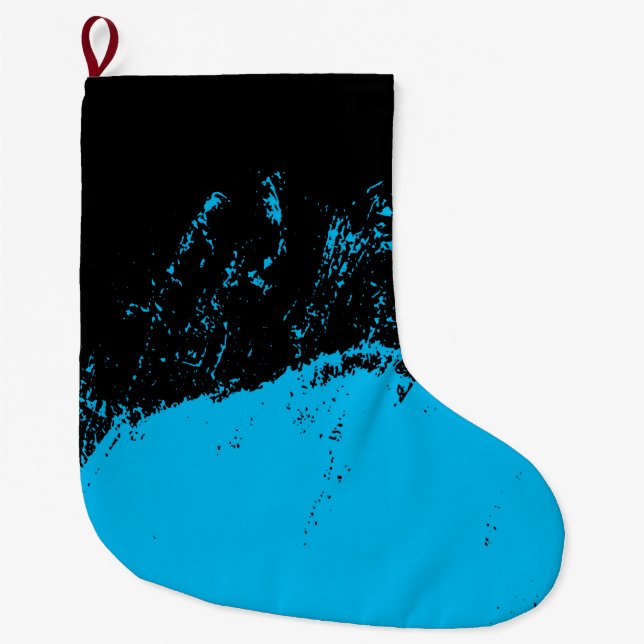 Pinselstrich Großer Weihnachtsstrumpf (Vorderseite)