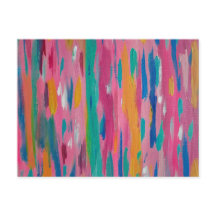 Pinselstriche Abstrakt drucken