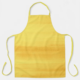 Pinselstriche aus Gelb und Gold Schürze