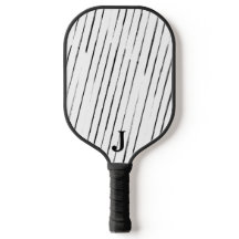 Pinselstriche Custom Inital Pickleball Paddle