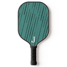 Pinselstriche Custom Inital Pickleball Paddle