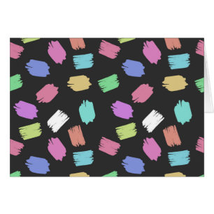 Pinselstriche, farbenfrohe Pinselstriche