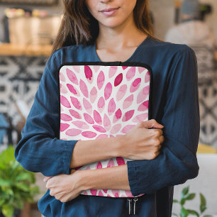 Pinselstriche für Wasserfarben - rosa Palette Laptopschutzhülle