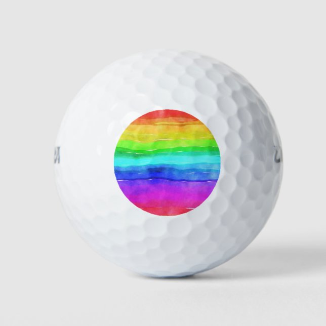 Pinselstriche Golfball (Vorderseite)