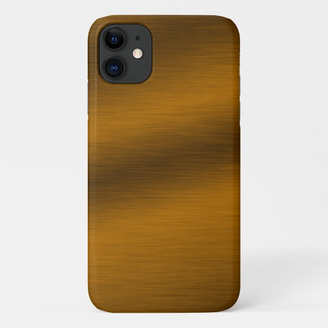 Pinselstriche Imitate Bronze Hintergrund Case-Mate iPhone Hülle (Rückseite)