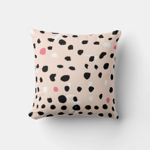 Pinselstriche: künstlerische Textur Kissen