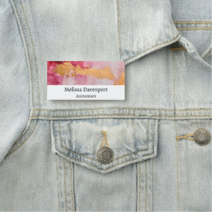 Pinselstriche mit künstlerischen Pinselstrichen Go Namensschild