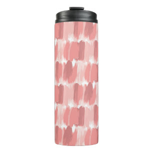 Pinselstriche nahtlos Muster Thermosbecher