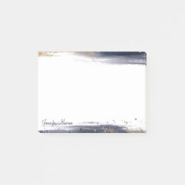 Pinselstriche personalisiert post-it klebezettel