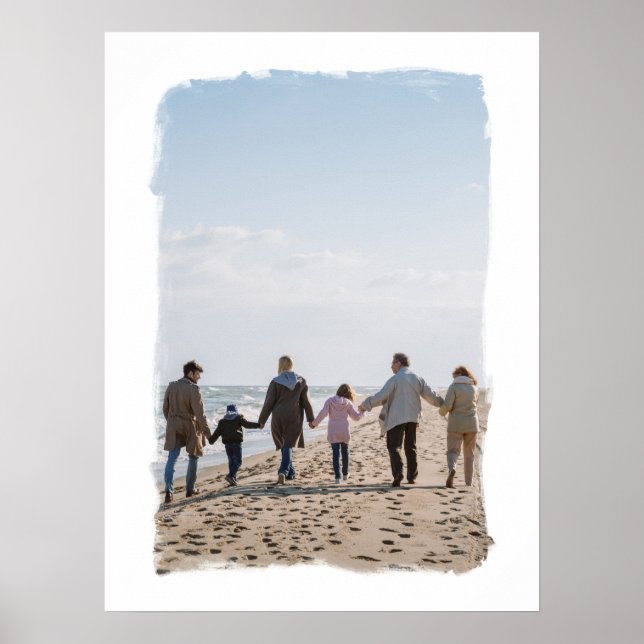 Pinselstriche Pinselstriche für benutzerdefinierte Poster (Vorne)