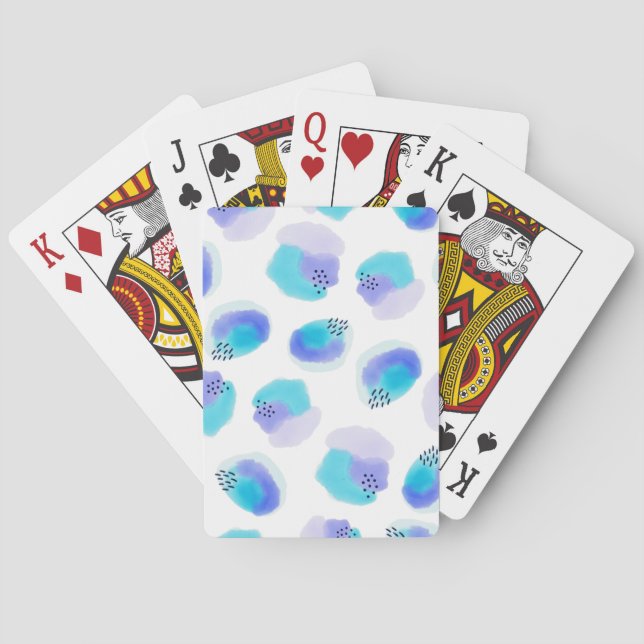 Pinselstriche Spielkarten (Rückseite)