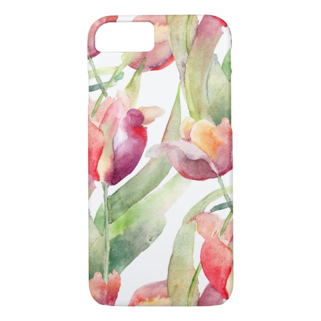 Pinselstriche Wasserfarben Case-Mate iPhone Hülle (Rückseite)