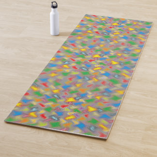 Pinselstriche Yogamatte