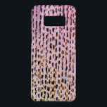 Pinselstrichfarben Moderne abstrakte lila Case-Mate Samsung Galaxy S8 Hülle<br><div class="desc">Dress your phone in style mit diesem modernen Handy Gehäuse mit einem abstrakten Muster-Design mit handgemalten Streifen und Punkten in blau lila schwarz. Karo auch aus meinem anderen abstrakten Handy Gehäuse Designs!</div>