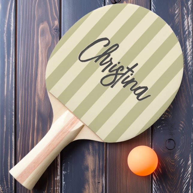 Pinselstrichhalter für das Polo aus der Mitte des  Tischtennis Schläger (Von Creator hochgeladen)