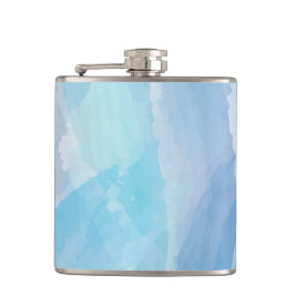 Pinselstrichkunst, abstrakt, cool flachmann