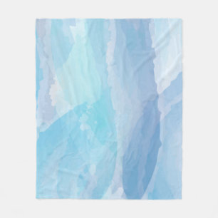 Pinselstrichkunst, abstrakt, cool fleecedecke