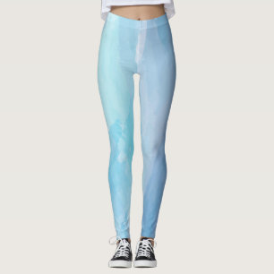 Pinselstrichkunst, abstrakt, cool leggings